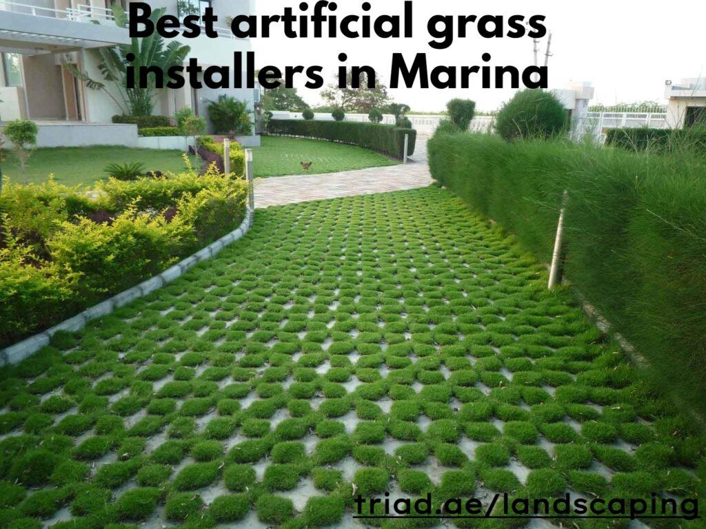 Best artificial grass installers in Marina