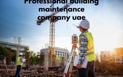 Professional building maintenance company uae